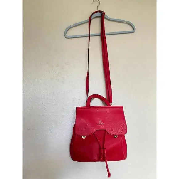 Nanette Lepore Bags Nanette Lepore Arabelle Red Vegan Leather